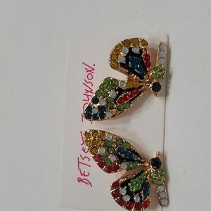 NWT BETSEY JOHNSON EARRINGS